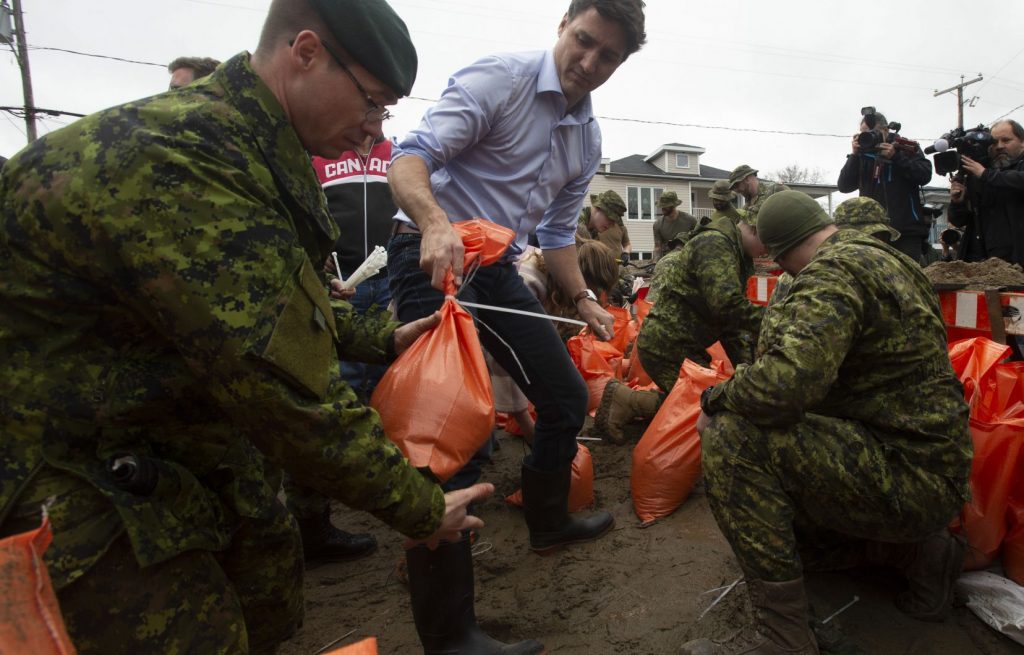 Justin Trudeau - Inondations avril 2019